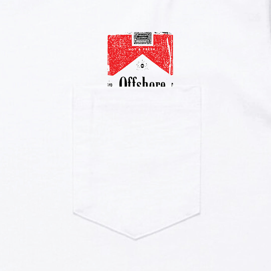 Offshore Coffee Co - Cigs Tee - White