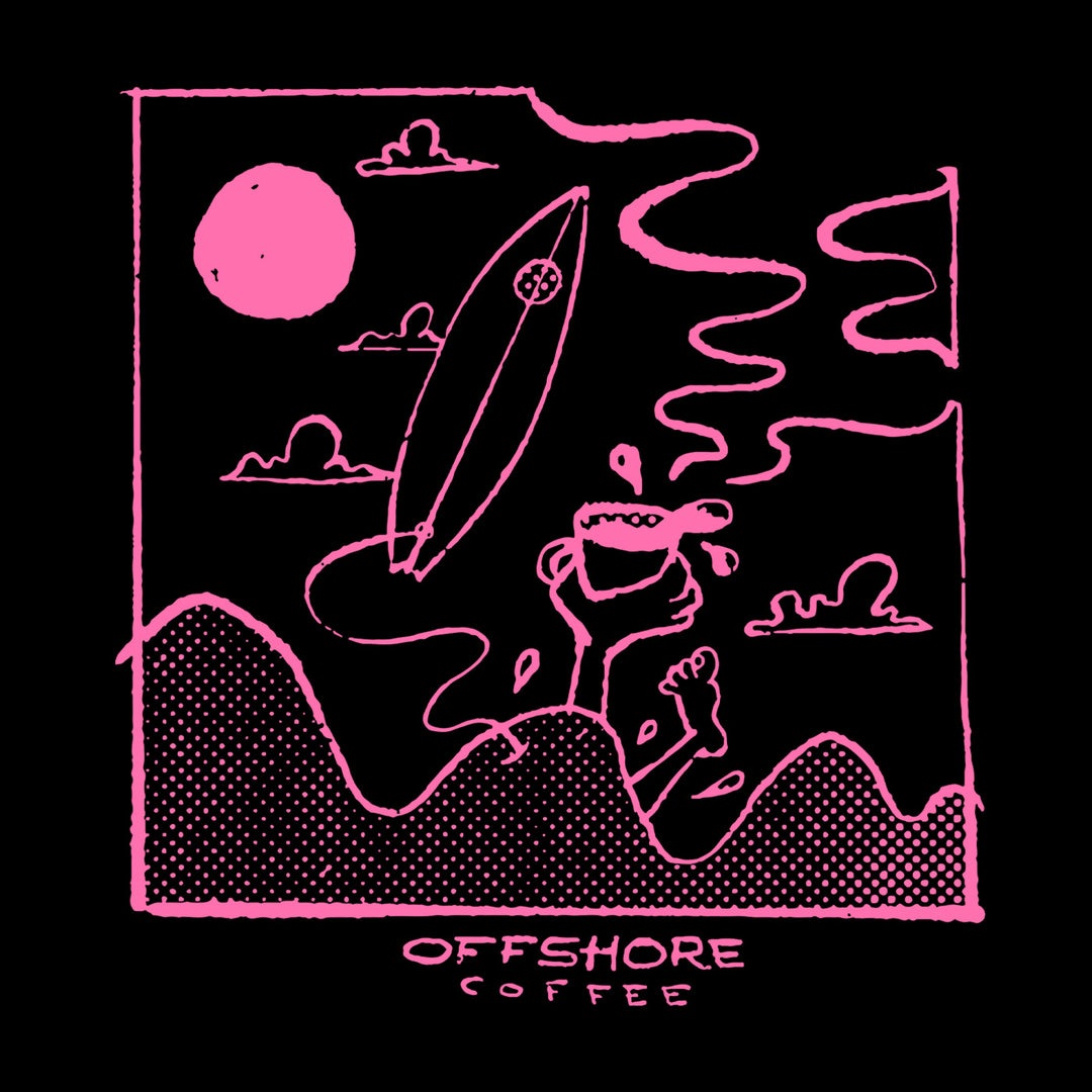 Daybreak Tee - Black / Pink