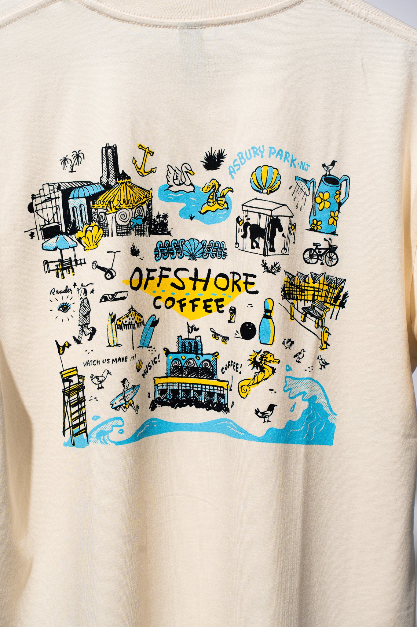 Asbury Tee White