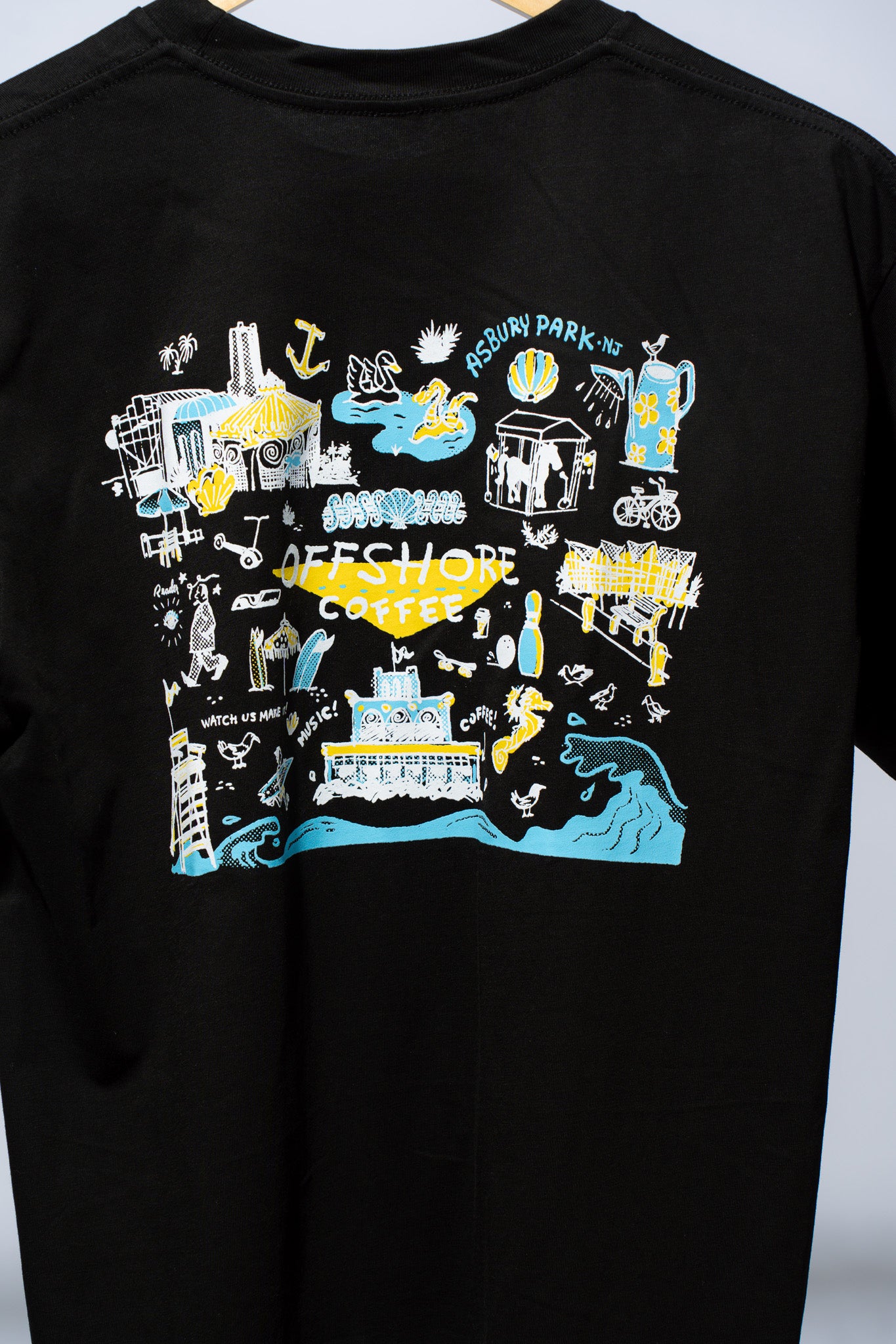 Asbury Tee Black