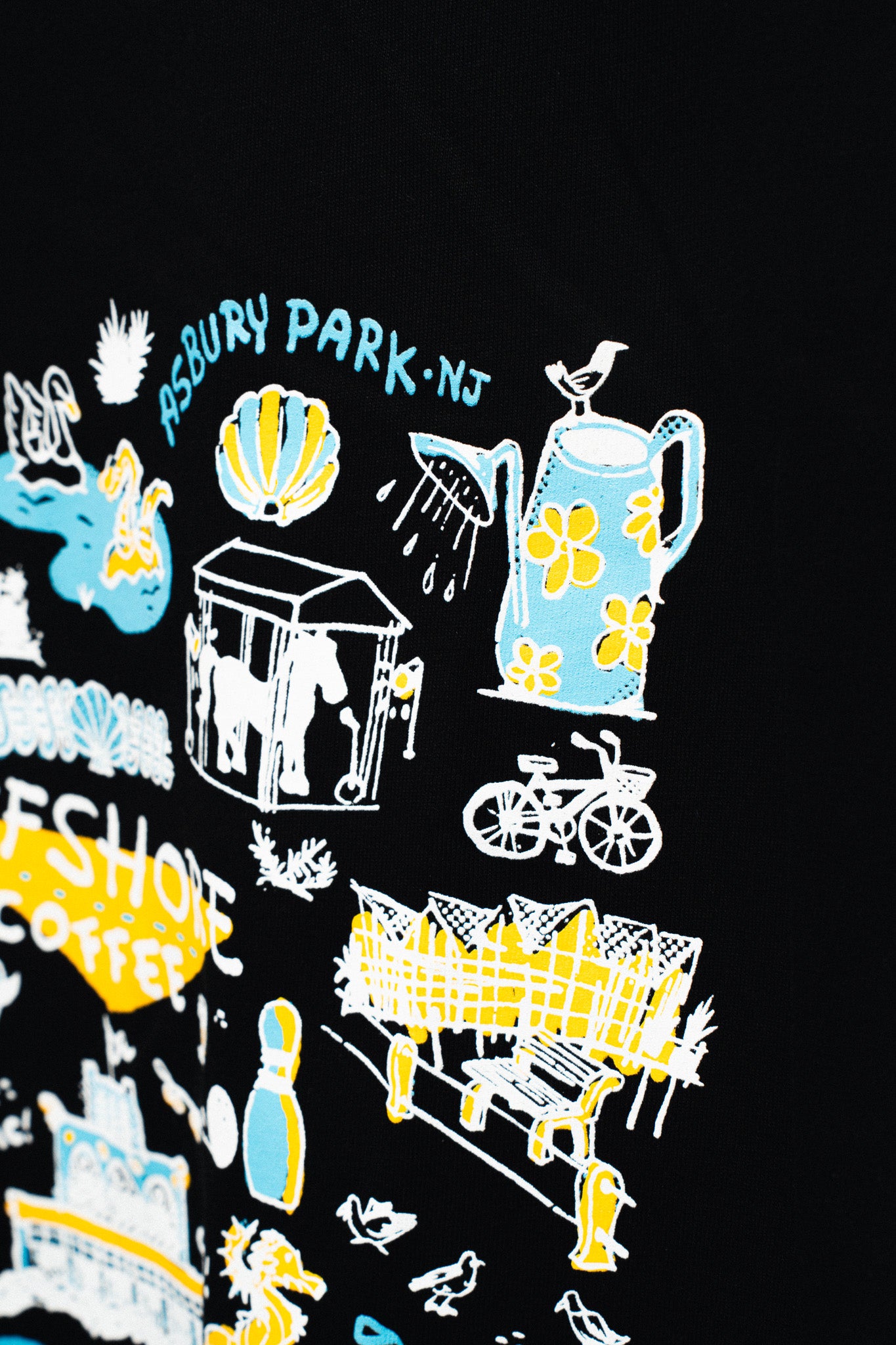 Asbury Tee Black