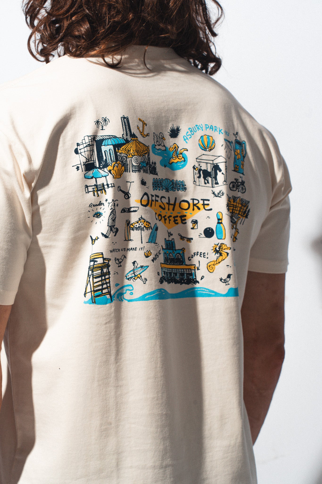 Asbury Tee White