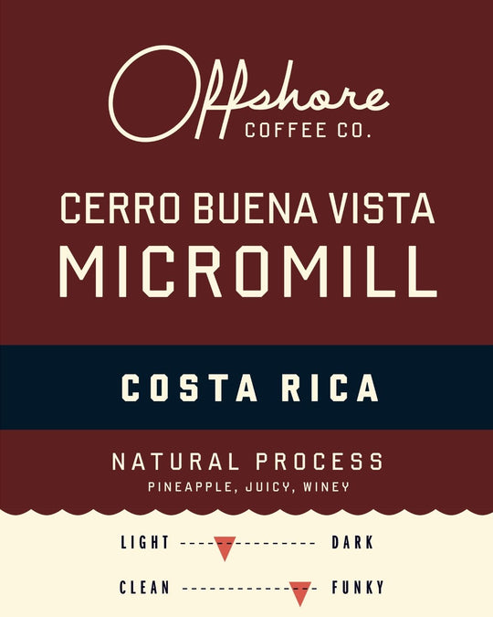Costa Rica: Cerro Buena Vista Micromill Natural