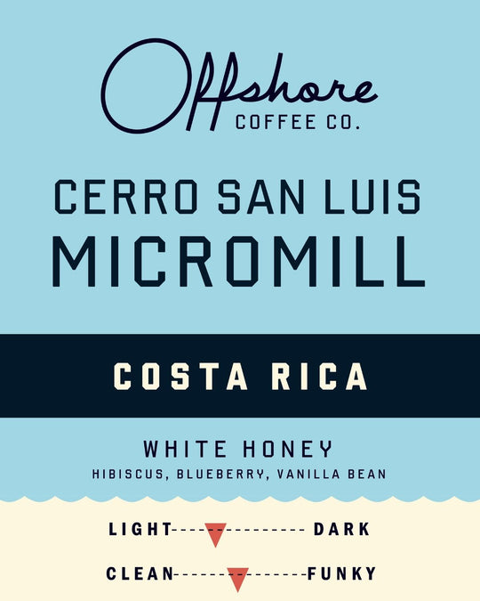 Costa Rica: Cerro San Luis Micromill White Honey